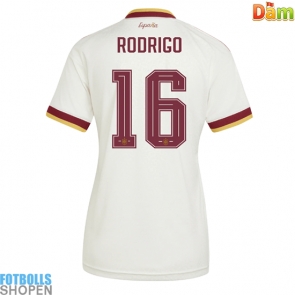 Billiga Spanien Rodri Hernandez #16 Bortatröja Dam VM 2026 Kortärmad